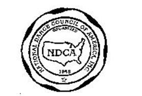 NATIONAL DANCE COUNCIL OF AMERICA, INC. ORGANIZED NDCA 1948