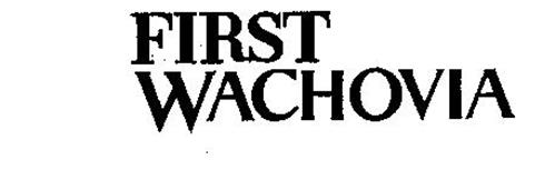 FIRST WACHOVIA