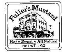 FULLER'S MUSTARD HOT SWEET ALL NATURAL