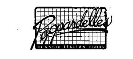 PAPPARDELLE'S CLASSIC ITALIAN FOODS