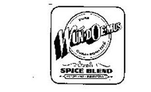 WUN-DOE-MUS PURE GUAA-RON-TEED CREOLE SPICE BLEND ACCEPT-NO-SUBSTITUTES