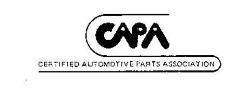 CAPA CERTIFIED AUTOMOTIVE PARTS ASSOCIATON