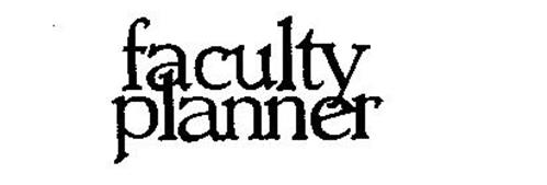 FACULTY PLANNER