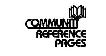 COMMUNITY REFERENCE PAGES
