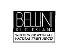 BELLINI BY CIPRIANI WHITE WINE WITH ALL NATURAL FRUIT JUICES