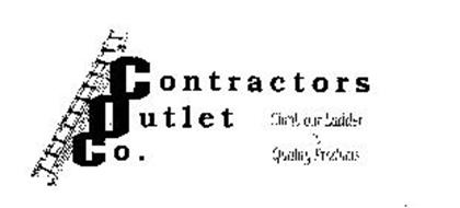 CONTRACTORS OUTLET CO. CLIMB OUR LADDER TO QUALITY PRODUCTS