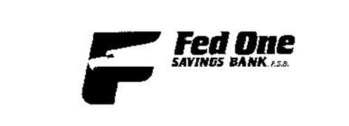 F FED ONE SAVINGS BANK, F.S.B.