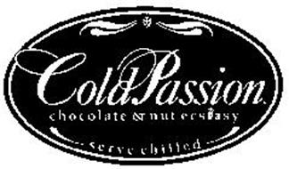 COLD PASSION CHOCOLATE & NUT ECSTASY SERVE CHILLED