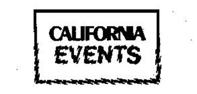 CALIFORNIA EVENTS