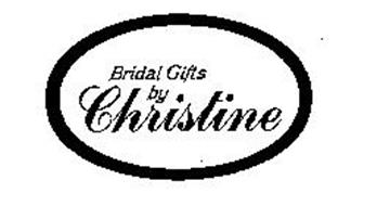 BRIDAL GIFTS BY CHRISTINE