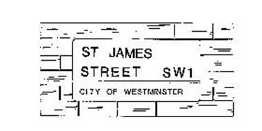 ST JAMES STREET SW1 CITY OF WESTMINSTER