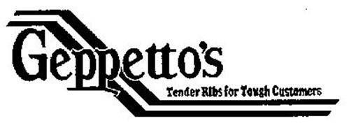 GEPPETTO'S TENDER RIBS FOR TOUGH CUSTOMERS