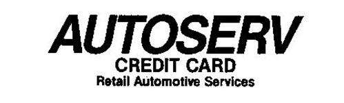 AUTOSERV CREDIT CARD RETAIL AUTOMOTIVE SERVICES