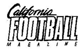 CALIFORNIA FOOTBALL MAGAZINE