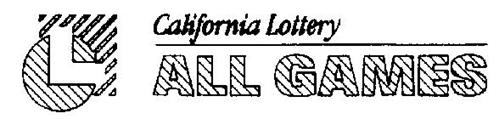 CALIFORNIA LOTTERY ALL GAMES L