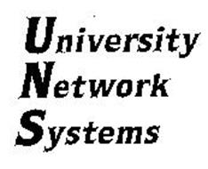 UNIVERSITY NETWORK SYSTEMS