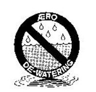 AERO DE-WATERING