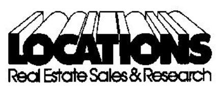 LOCATIONS REAL ESTATE SALES & RESEARCH