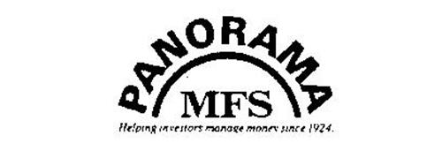PANORAMA MFS HELPING INVESTORS MANAGE MONEY SINCE 1924.
