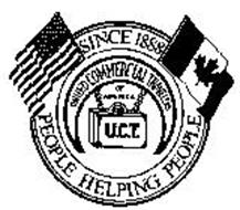U.C.T. UNITED COMMERCIAL TRAVELERS OF AMERICA PEOPLE HELPING PEOPLE SINCE 1888