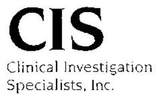 CIS CLINICAL INVESTIGATION SPECIALISTS, INC.