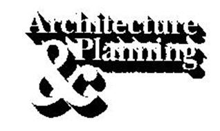 ARCHITECTURE & PLANNING