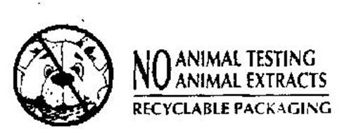 NO ANIMAL TESTING NO ANIMAL EXTRACTS RECYCLABLE PACKAGING