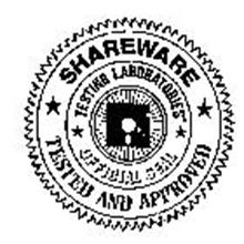 SHAREWARE TESTED AND APPROVED TESTING LABORATORIES OFFICIAL SEAL