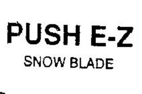 PUSH E-Z SNOW BLADE
