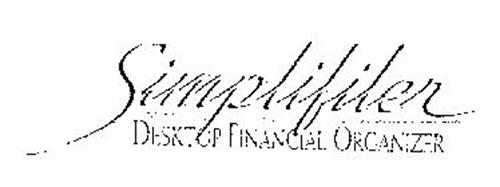SIMPLIFILER DESKTOP FINANCIAL ORGANIZER