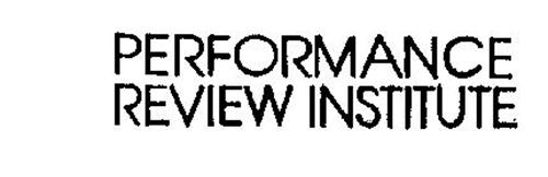 PERFORMANCE REVIEW INSTITUTE