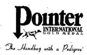 POINTER INTERNATIONAL GOLD MEDAL 'THE HANDBAG WITH A PEDIGREE'