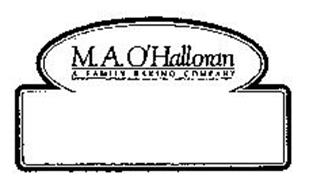 M.A. O'HALLORAN A FAMILY BAKING COMPANY