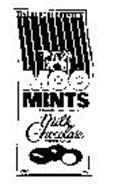 MOO MINTS OUTRAGEOUSLY RICH MILK CHOCOLATE CONFECTIONS