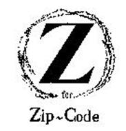 Z FOR ZIP-CODE