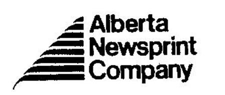 ALBERTA NEWSPRINT COMPANY