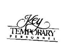 KEY TEMPORARY PERSONNEL