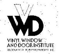 VWD VINYL WINDOW AND DOOR INSTITUTE THE SOCIETY OF THE PLASTICS INDUSTRY, INC.
