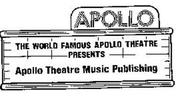 APOLLO THE WORLD FAMOUS APOLLO THEATRE PRESENTS APOLLO THEATRE MUSIC PUBLISHING