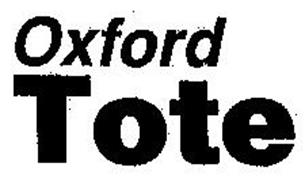 OXFORD TOTE
