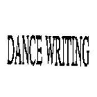 DANCE WRITING
