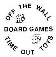 OFF THE WALL TIME OUT TOYS BOARD GAMES