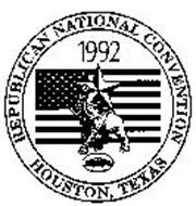 1992 REPUBLICAN NATIONAL CONVENTION HOUSTON, TEXAS