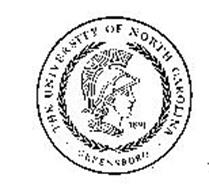 THE UNIVERSITY OF NORTH CAROLINA GREENSBORO 1891