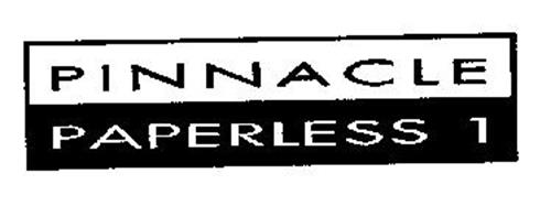 PINNACLE PAPERLESS 1
