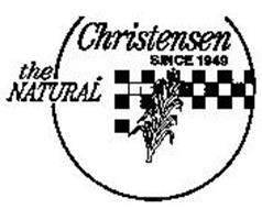 CHRISTENSEN THE NATURAL SINCE 1949