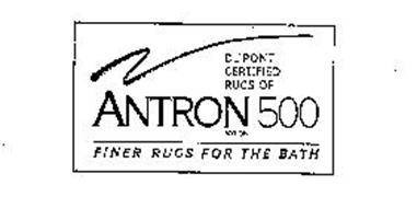 DU PONT CERTIFIED RUGS OF ANTRON 500 NYLON FINER RUGS FOR THE BATH