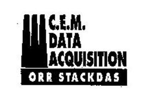 C.E.M. DATA ACQUISITION ORR STACKDAS
