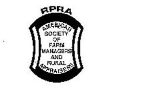 RPRA AMERICAN SOCIETY OF FARM MANAGERS AND RURAL APPRAISERS