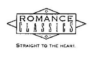 ROMANCE CLASSICS STRAIGHT TO THE HEART.